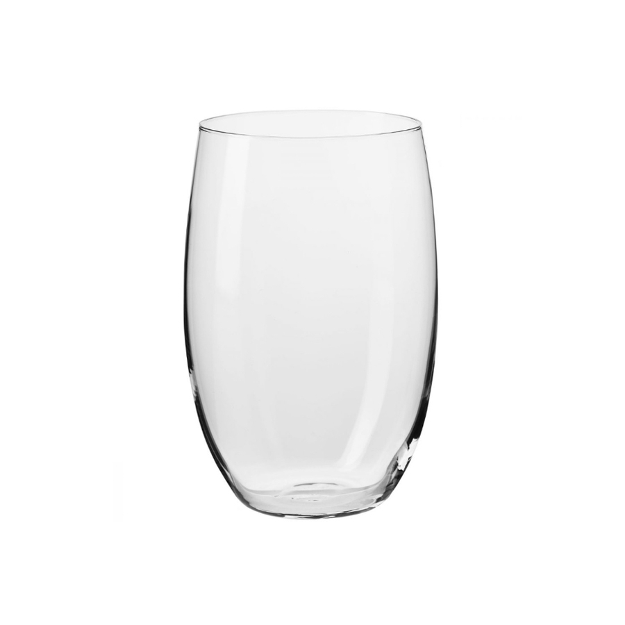 Bộ ly, cốc thủy tinh 6 chiếc bầu cao 370ml BLENDED Ba Lan Krosno-831923