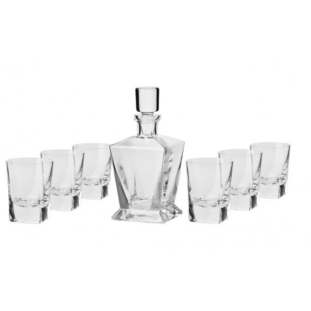 Bộ bình ly cốc rượu CARO 1 Bình rượu 750ml và 6 cốc 280ml Ba Lan Krosnos -794297