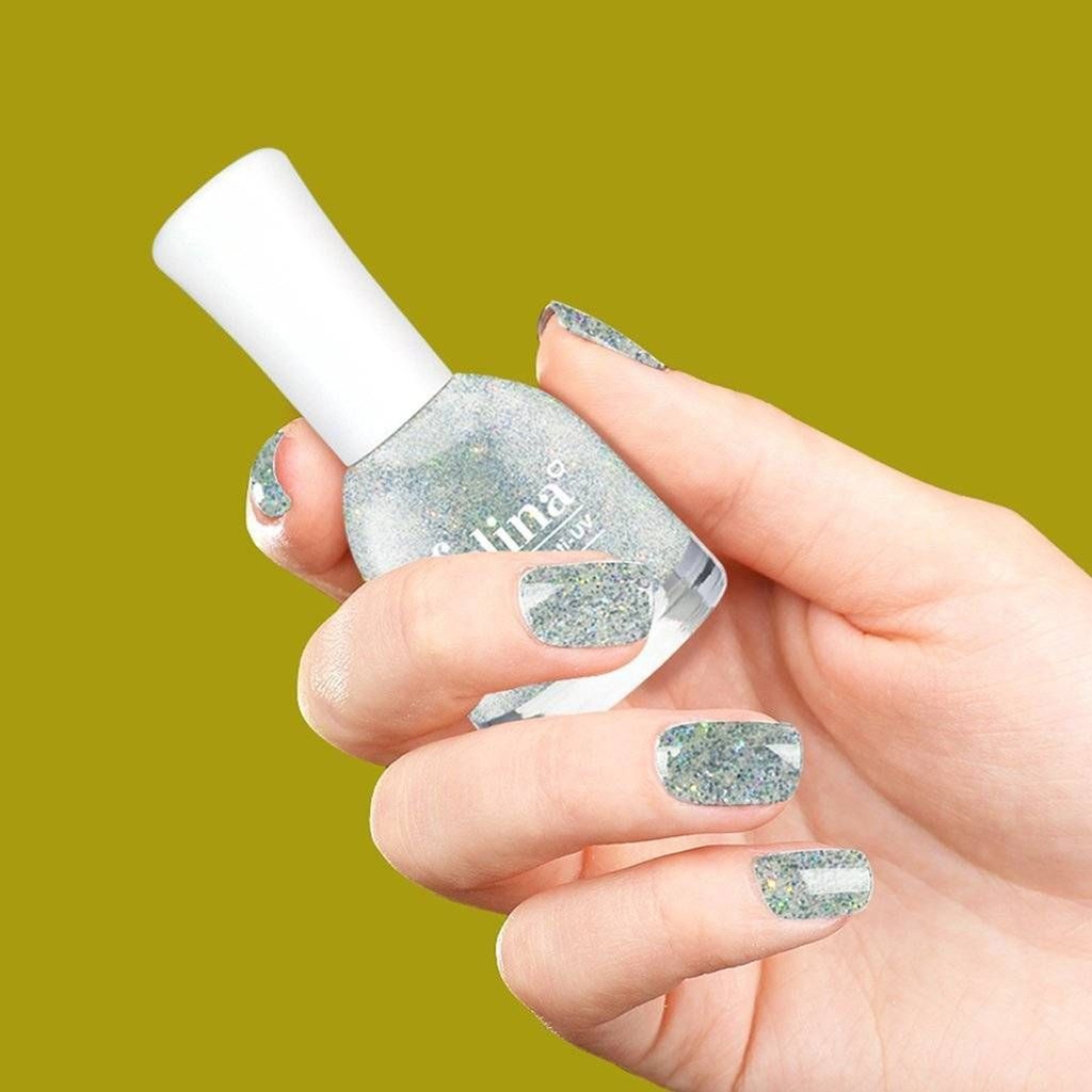 Sơn Móng Tay Màu Kim Tuyến Ngũ Sắc Ck015 Felina 18Ml