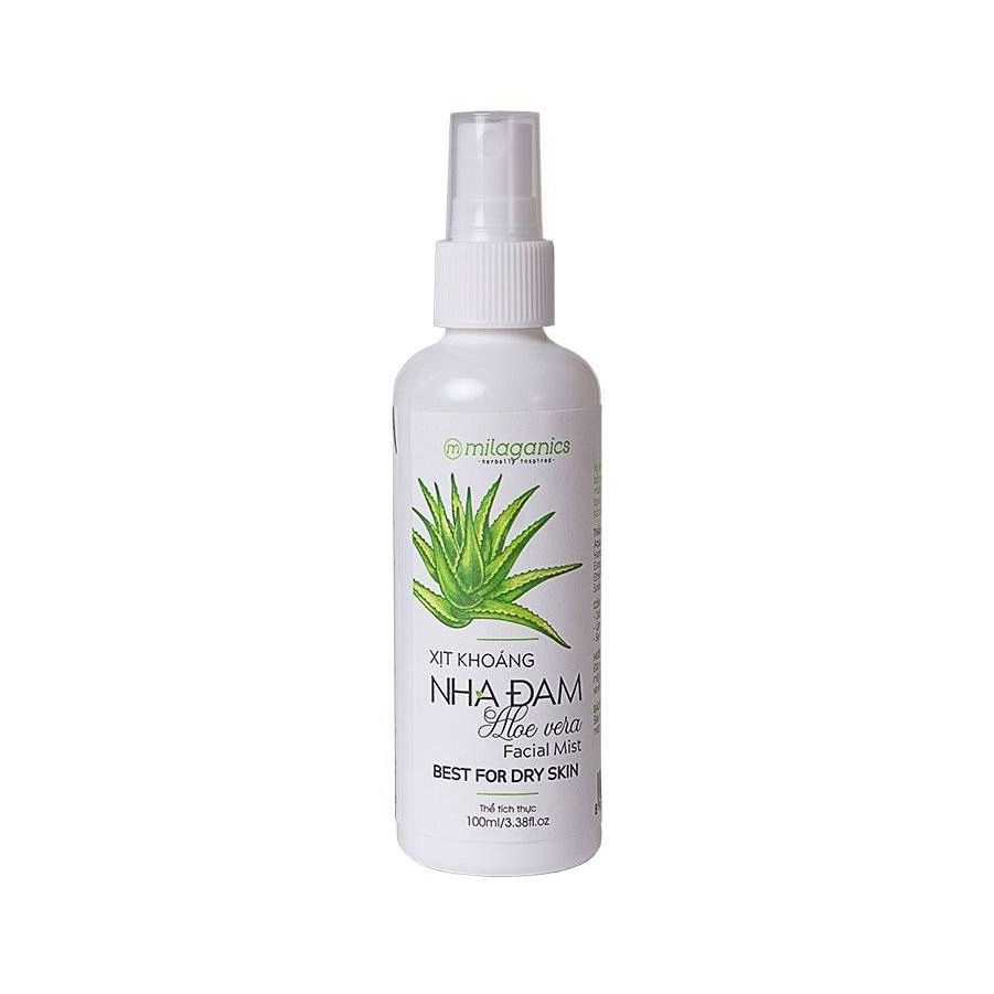 Xịt Khoáng Trà Xanh Milaganics 100Ml