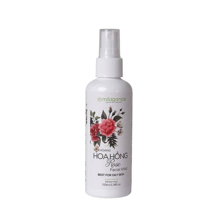 Xịt Khoáng Trà Xanh Milaganics 100Ml