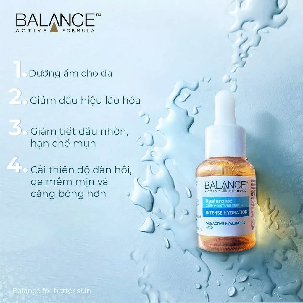 Serum Cấp Nước Dưỡng Ẩm Balance Active Formula 30Ml