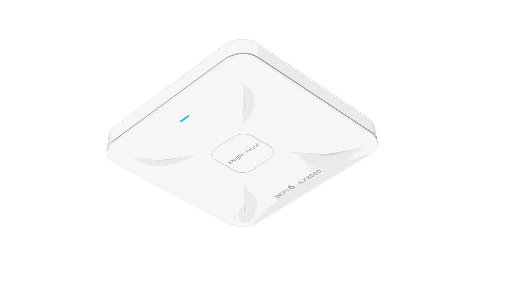 Bộ phát Wifi Ruijie gắn trần, gắn tường RG-RAP2260 (Wifi 6, 2.97Gbps, Lan 2.5GE)