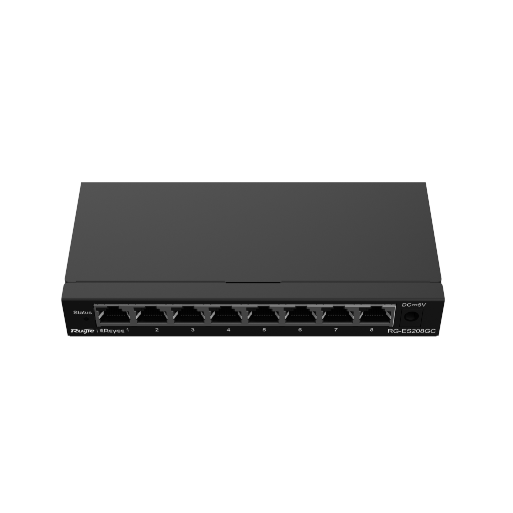 Switch chia mạng Ruijie RG-ES208GC (8 cổng Gigabit)
