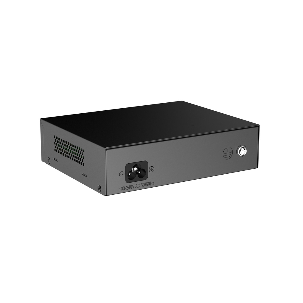 Switch PoE Ruijie RG-ES106F-P (4 PoE, 2 uplink, 54W)