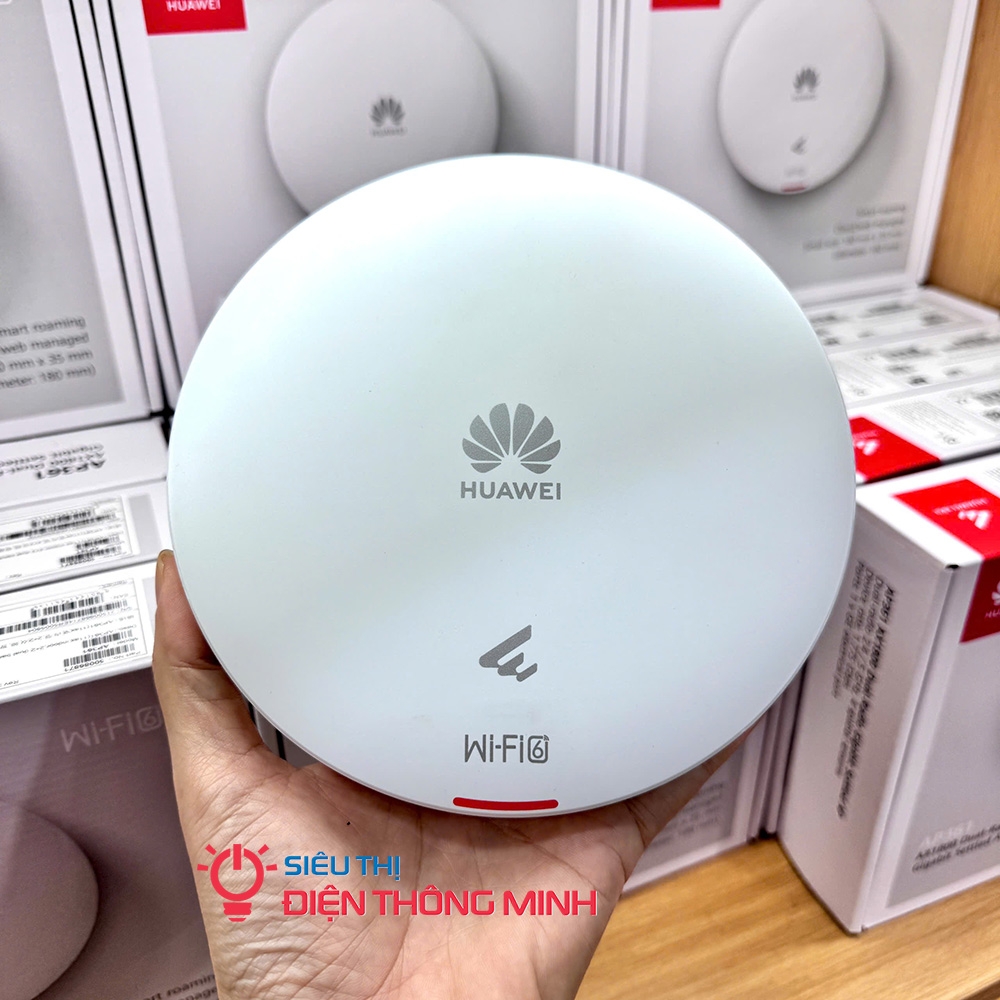 Bộ phát Wifi Huawei gắn trần, gắn tường AP361 (Wifi 6, AX1800, Lan Gigabit)