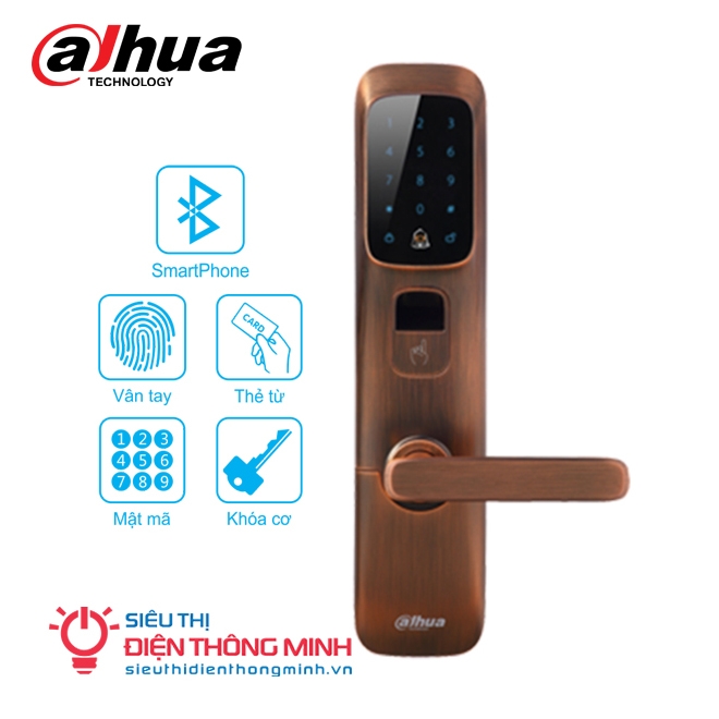 Khóa cửa điện tử Dahua ASL8112R-B màu đồng