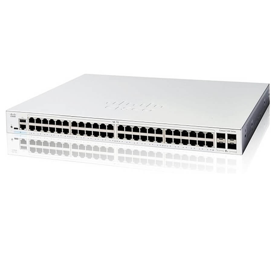 Switch chia mạng Cisco Catalyst C1200-48T-4G 48-Ports GE, 4 SFP Uplink