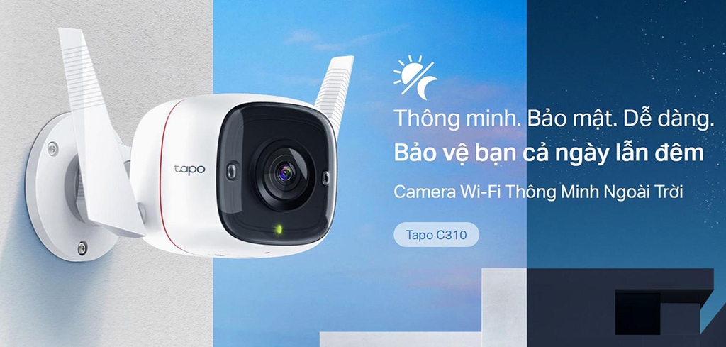 Camera TP-LINK Tapo C310 (Wifi thân 3MP)