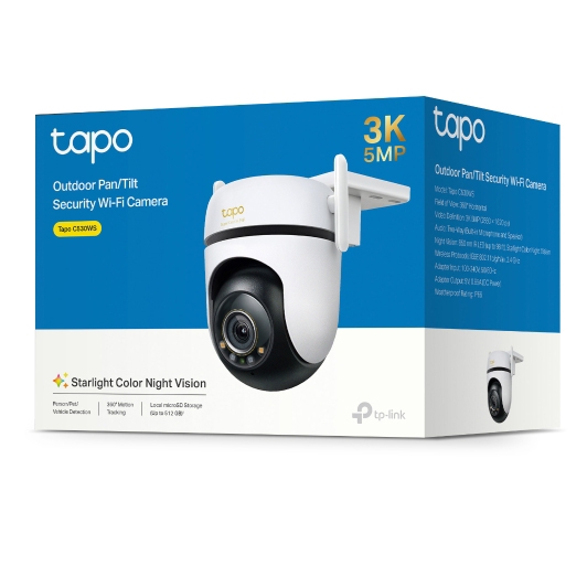 Camera TP-LINK Tapo C530WS (Wifi quay quét ngoài trời 5MP)