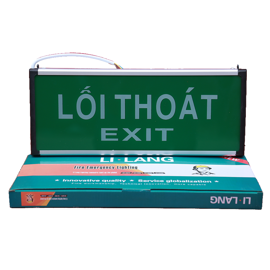 Đèn EXIT Lilang XF-BLZD-2LREI-3WA (9 phiên bản)