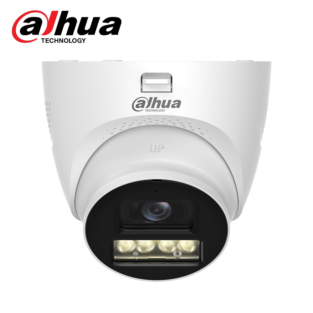 Camera DAHUA DH-HAC-HDW1200TQP-IL-T (Dome 2MP, Loa Mic, Ánh sáng kép)