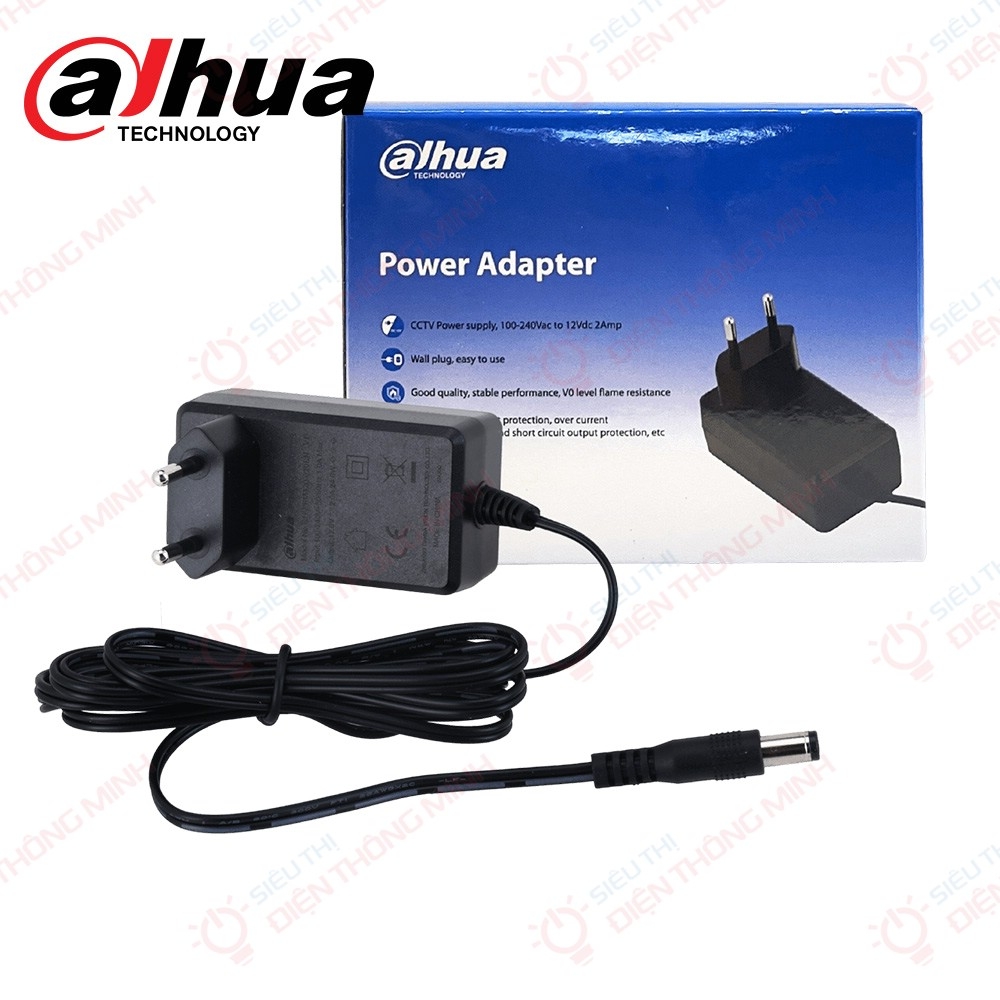 Nguồn DAHUA 12V-2A DH-PFM320-020EN (chính Hãng)