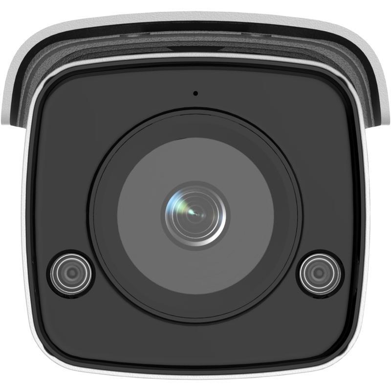 Camera Hikvision IP DS-2CD2T46G2-ISU/SL (Thân lớn 4MP, Loa Mic, AI)