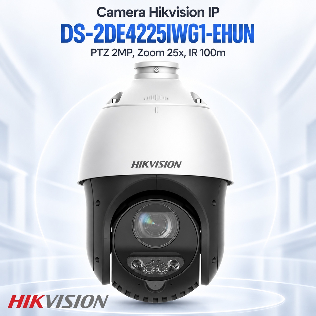 Camera Hikvision IP DS-2DE4225IWG1-EHUN (PTZ 2MP, Zoom 25x, IR 100m)