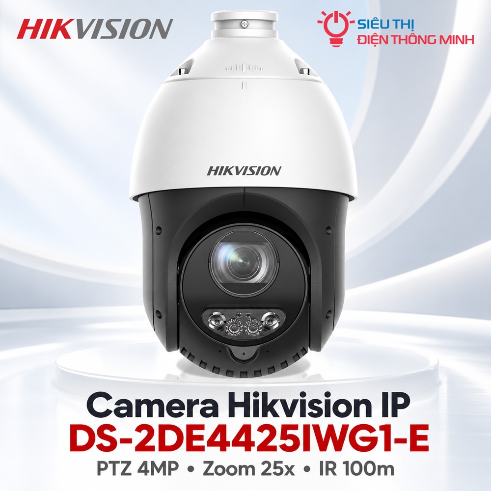 Camera Hikvision IP DS-2DE4425IWG1-E (PTZ 4MP, Zoom 25x, IR 100m)