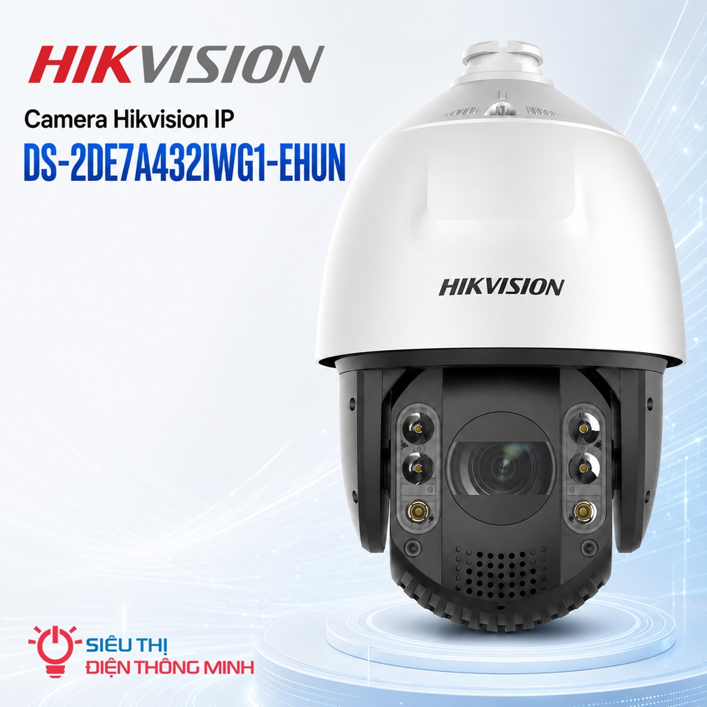 Camera Hikvision IP DS-2DE7A432IWG1-EHUN (PTZ 4MP, Zoom 32x, IR 200m)