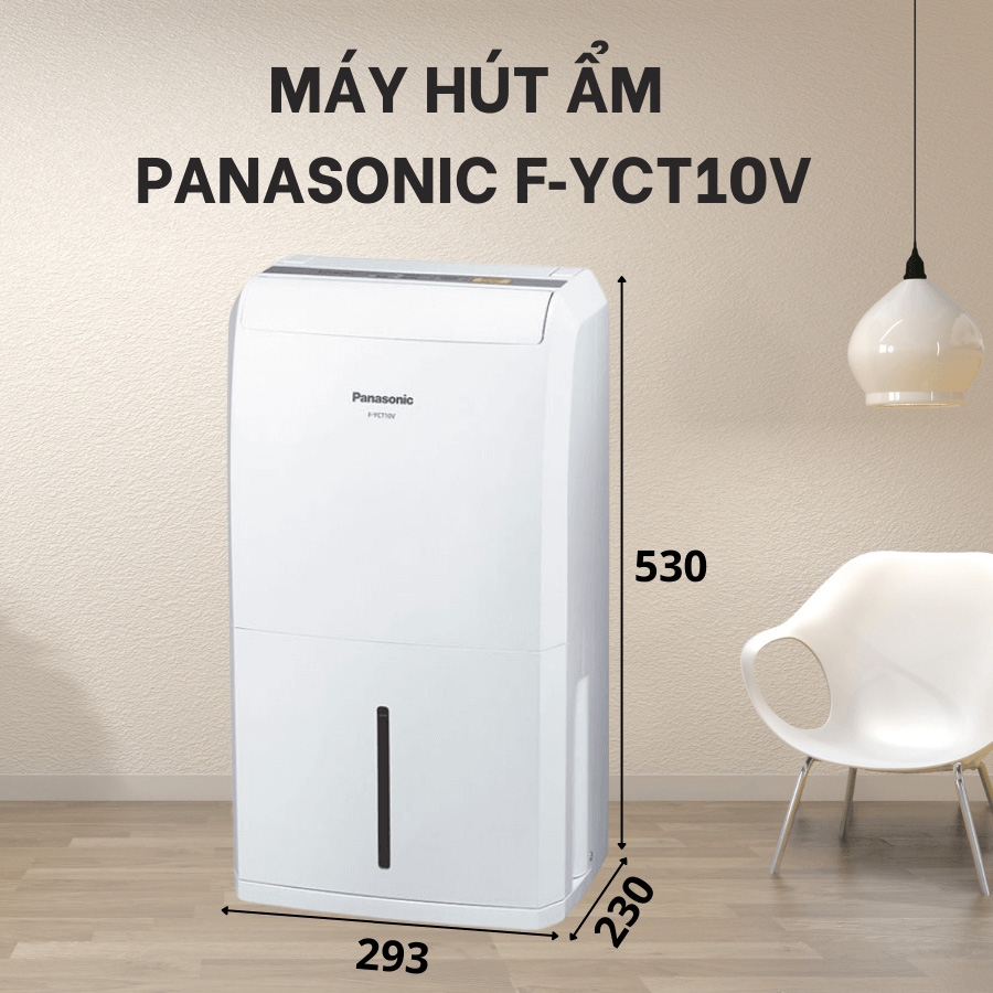 Máy hút ẩm Panasonic F-YCT10V chính hãng (10L/ngày)