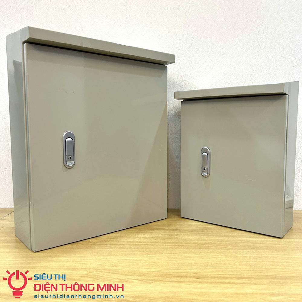 Vỏ tủ điện ngoài trời Outdoor TU-OD-02 (KT: 400x300x150, dầy 1mm, 5.2kg, sơn tĩnh điện)
