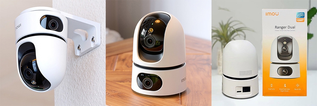 Camera IMOU IPC-S2XP-10M0WED Ranger Dual 10MP (Wifi quay quét 2 mắt x 5MP)