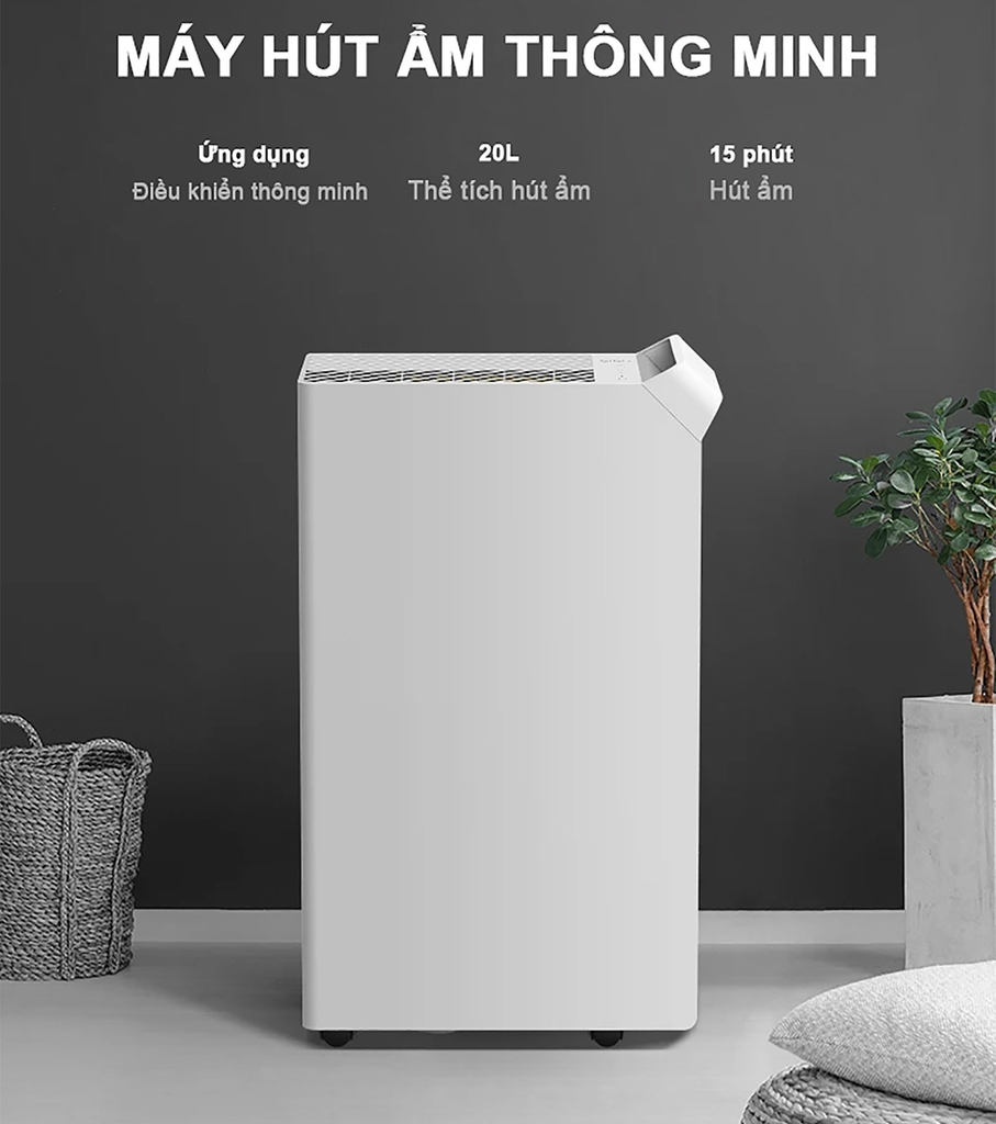 Máy hút ẩm Lumias LMD-20L (20 lít/ngày)