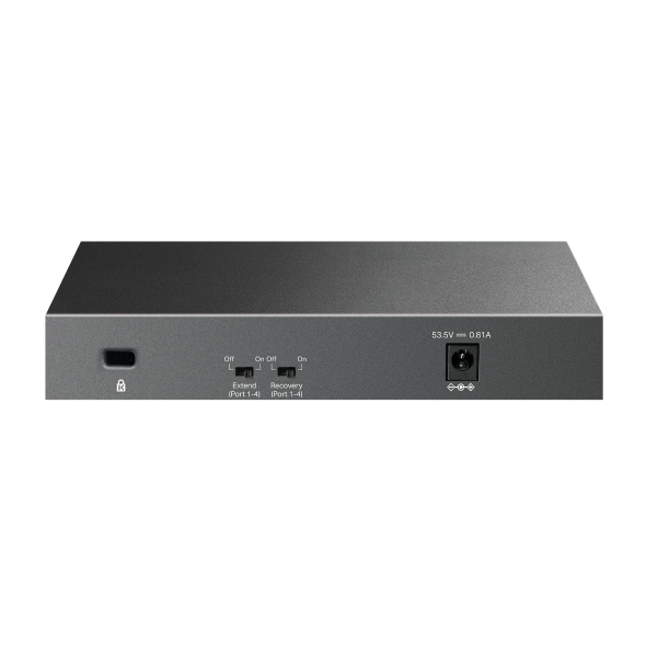 Switch PoE TP-LINK LS106LP (4 PoE, 2 Uplink, 41W)
