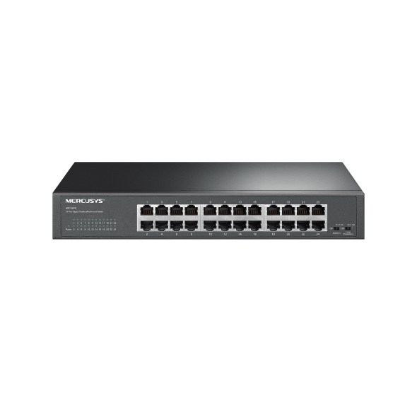 Switch chia mạng Mercusys MS124GS (24 cổng Gigabit, vỏ sắt)