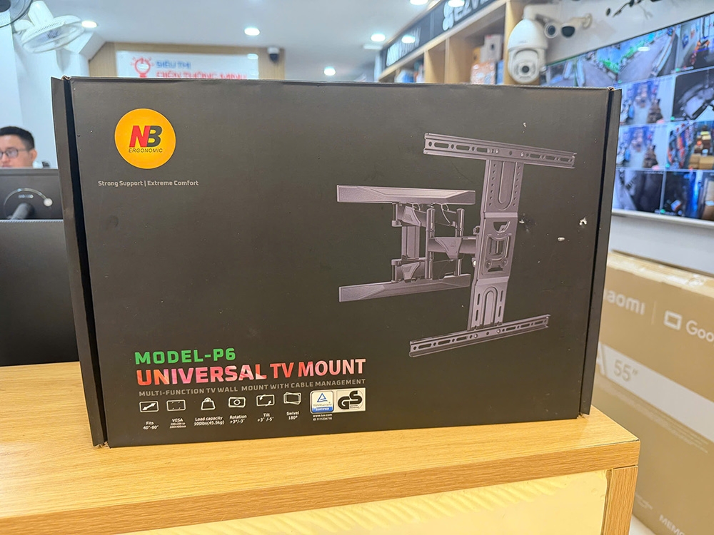 Giá treo Tivi xoay đa năng North Bayou NB-P6 từ 40 inch - 80 inch chính Hãng