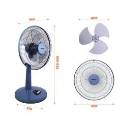 Quạt cây lửng Nanoco NLF1623BL (màu xanh, 47W)