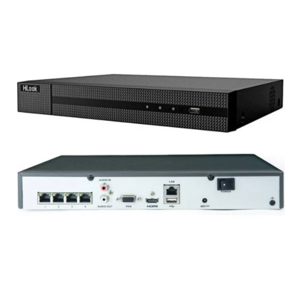 Đầu ghi hình HiLook Hikvision NVR-104MH-D/4P (4 cổng PoE cắm là chạy)