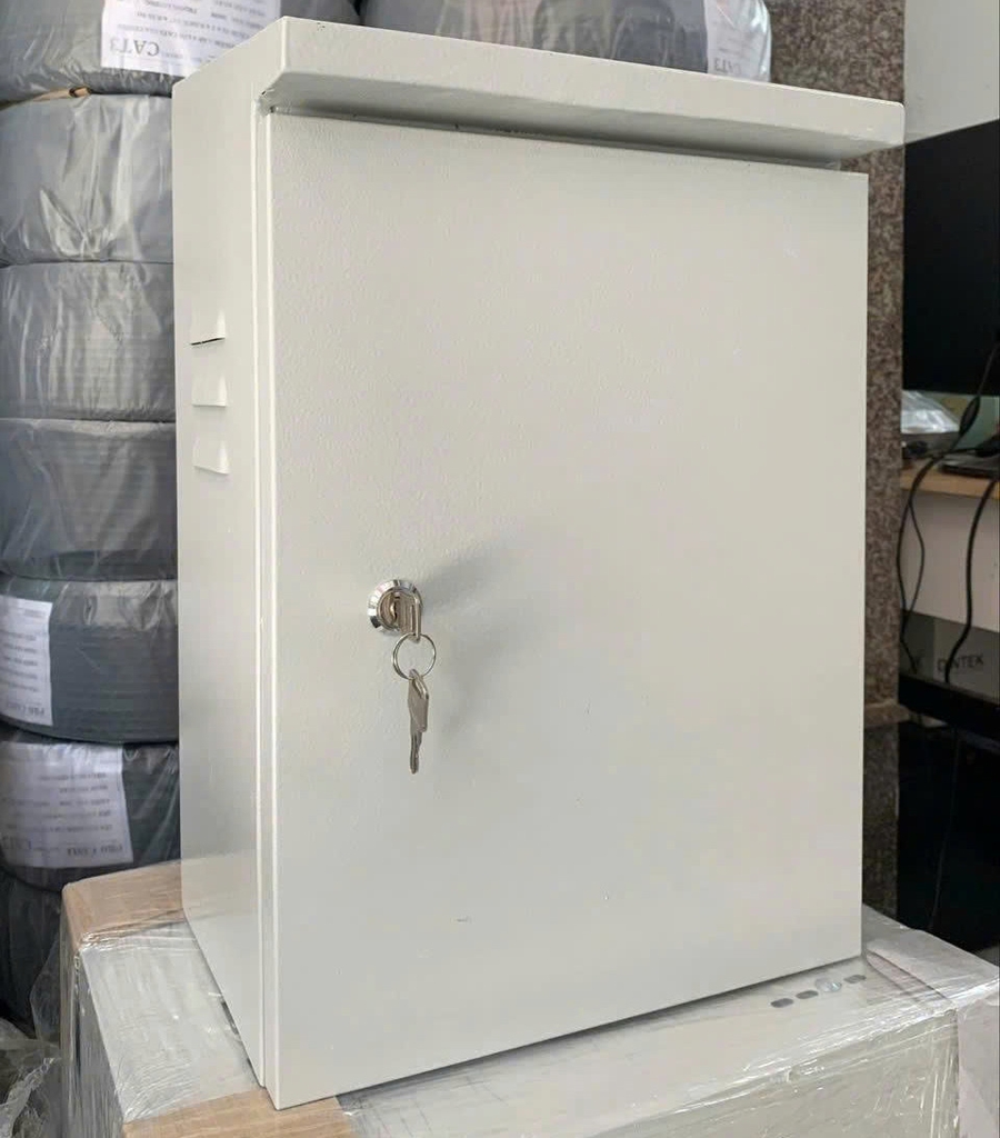 Vỏ tủ điện ngoài trời Outdoor OD-01 (KT: 400x300x150, dầy 0.8mm, sơn tĩnh điện)
