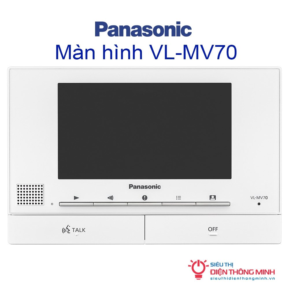 Bộ chuông hình Panasonic VL-SV70VN (Màn VL-MV70 + Camera cửa VL-V522L)