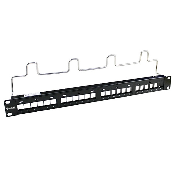 Thanh đấu nối Patch Panel 24 Port Cat6 PicoLink PL-S1U24DC6