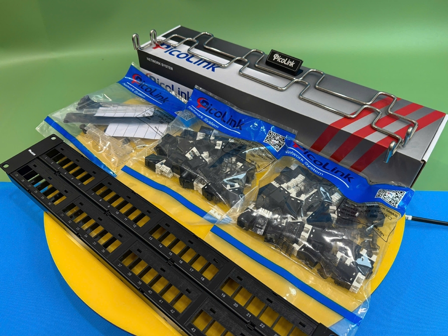 Thanh đấu nối Patch Panel 48 Port Cat5 PicoLink PL-S2U48R-C5