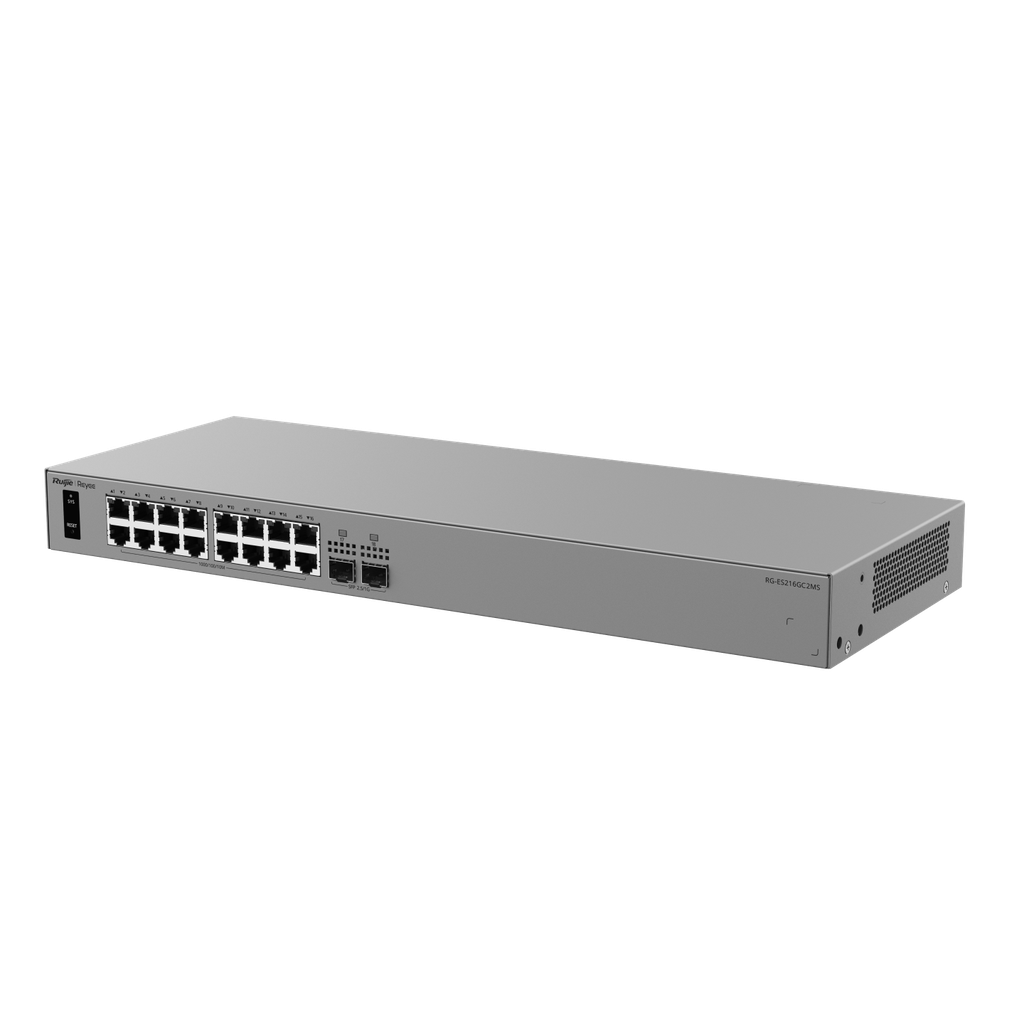 Switch chia mạng Ruijie RG-ES216GC2MS (Cloud switch 16 cổng Gigabit)