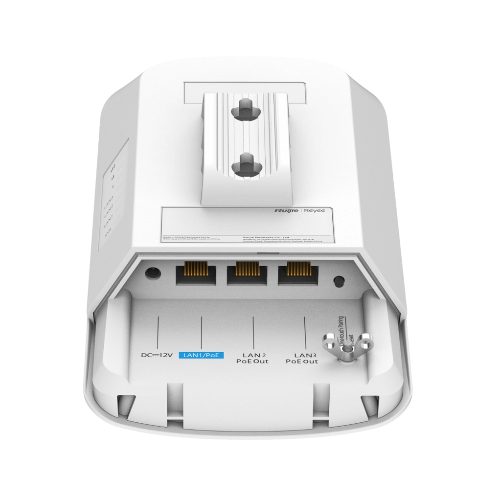 Thu phát wifi Ruijie RG-EST330F-P (5Ghz, max 3km, 3 Lan FE với 2 PoE Out)