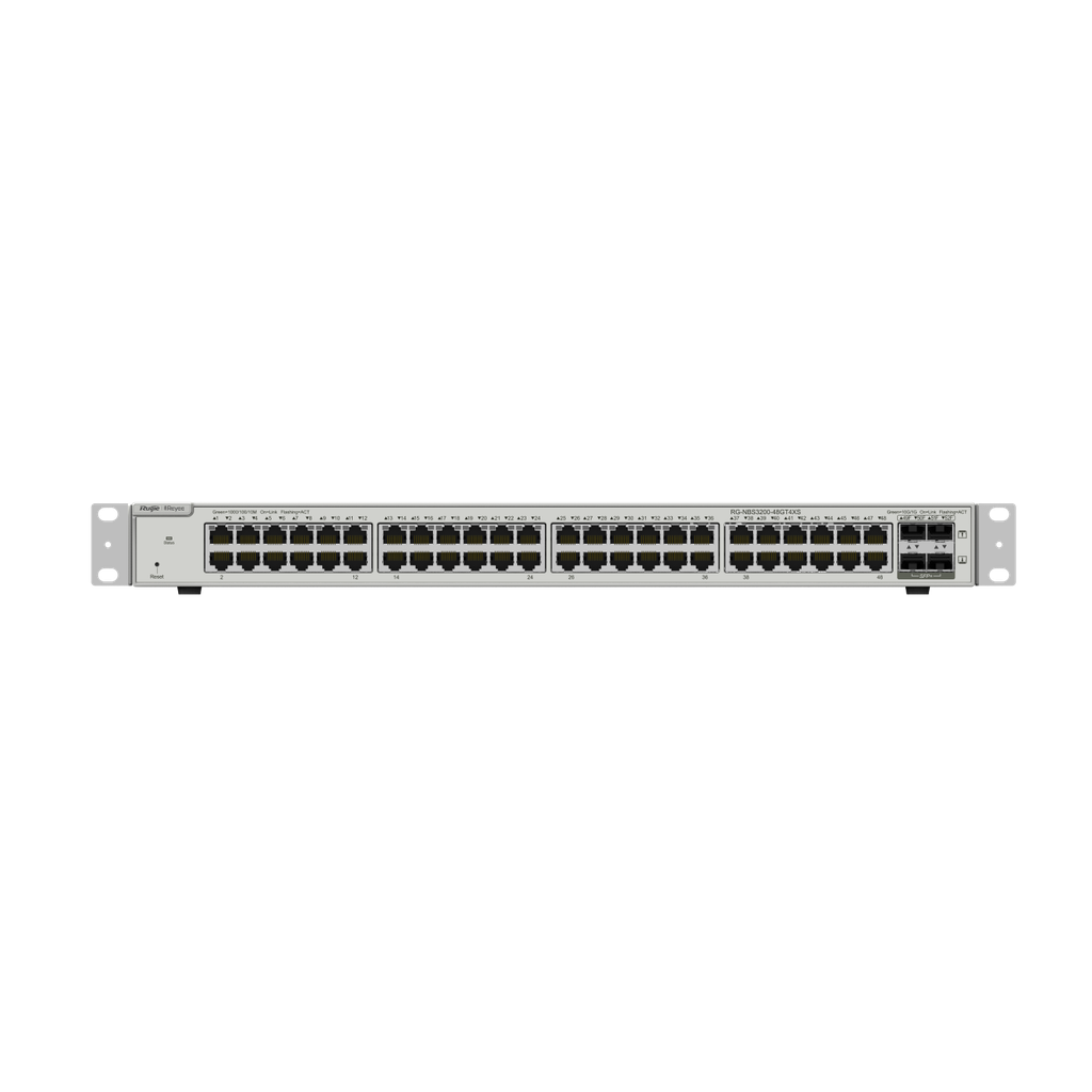 Switch chia mạng Ruijie RG-NBS3200-48GT4XS (48 cổng Gigabit, 4 cổng SFP)