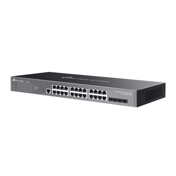 Switch chia mạng TP-LINK OMADA TL-SG3428 (24 cổng Gigabit + 4 SFP)