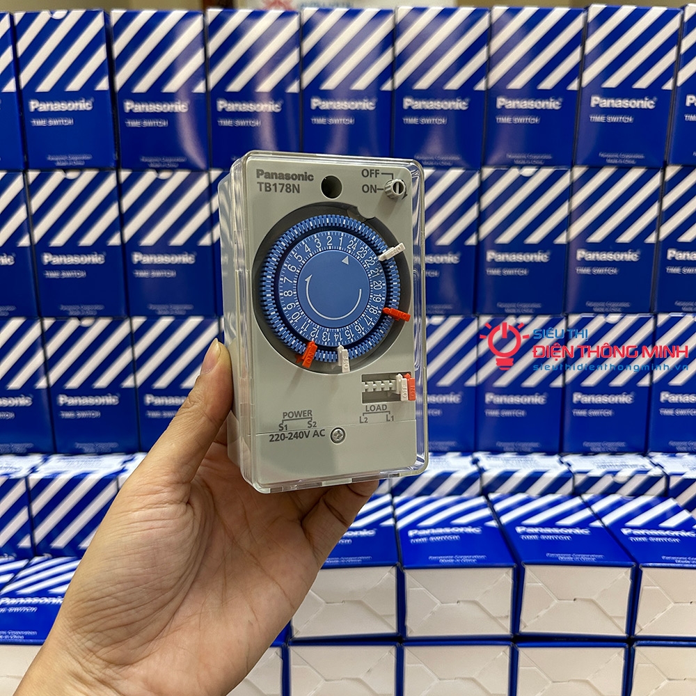 Công tắc đồng hồ Panasonic TB178 (không pin)