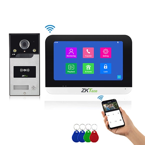Bộ KIT chuông cửa màn hình ZKTeco VK07-B52L KIT