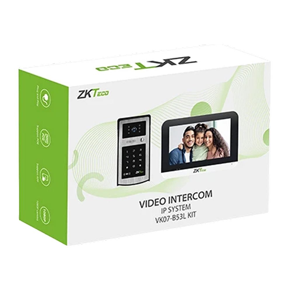Bộ KIT chuông cửa màn hình ZKTeco VK07-B53L KIT