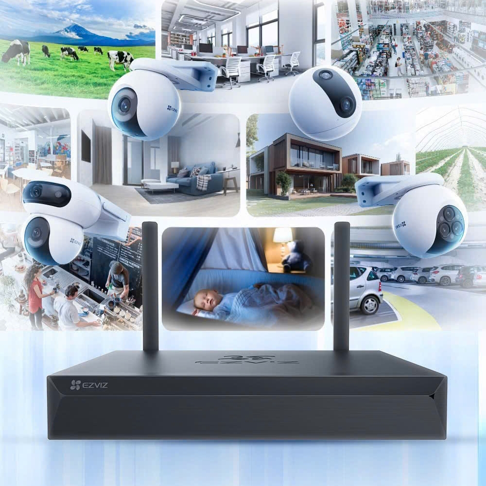 Đầu ghi hình EZVIZ X5S-4W (Wifi 4 kênh)