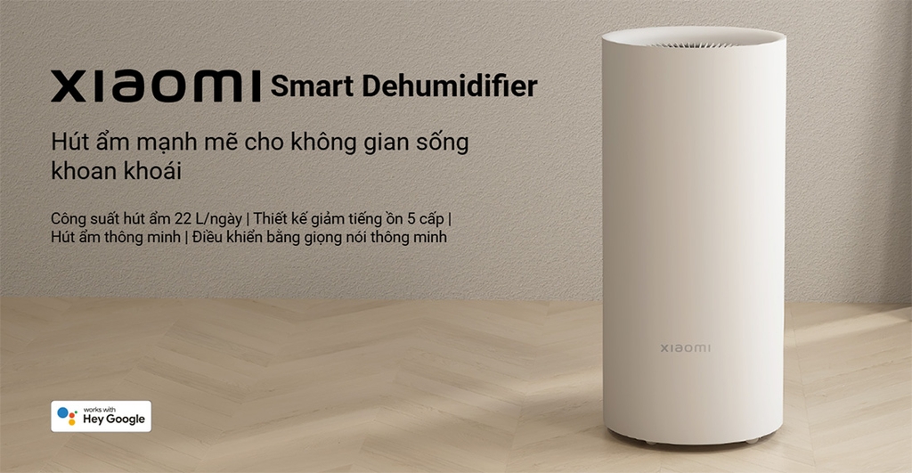 Máy hút ẩm Xiaomi Smart Dehumidifier (22L/ngày)