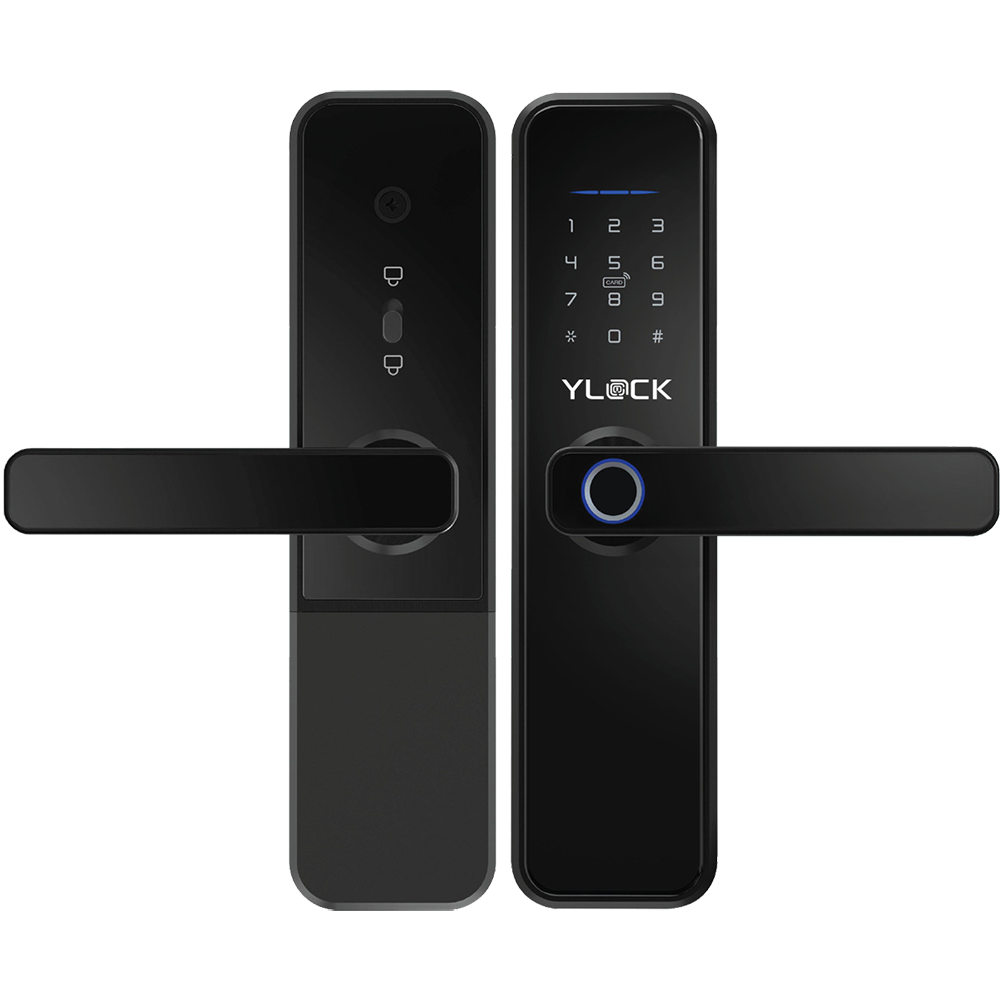 Khóa cửa điện tử YLOCK YL-8835 (Vân tay, Thẻ từ, Mật mã, Khóa cơ)