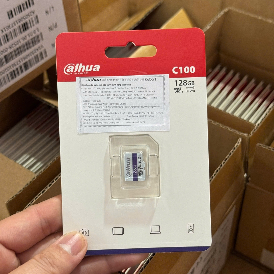 Thẻ nhớ DAHUA MicroSD 128Gb DHI-TF-C100/128GB chính Hãng