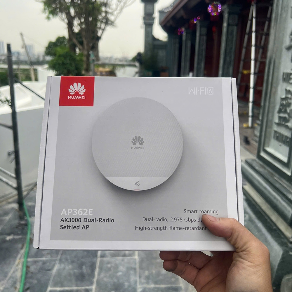 Bộ phát Wifi Huawei gắn trần, gắn tường AP362E (Wifi 6, 2.975Gbps)