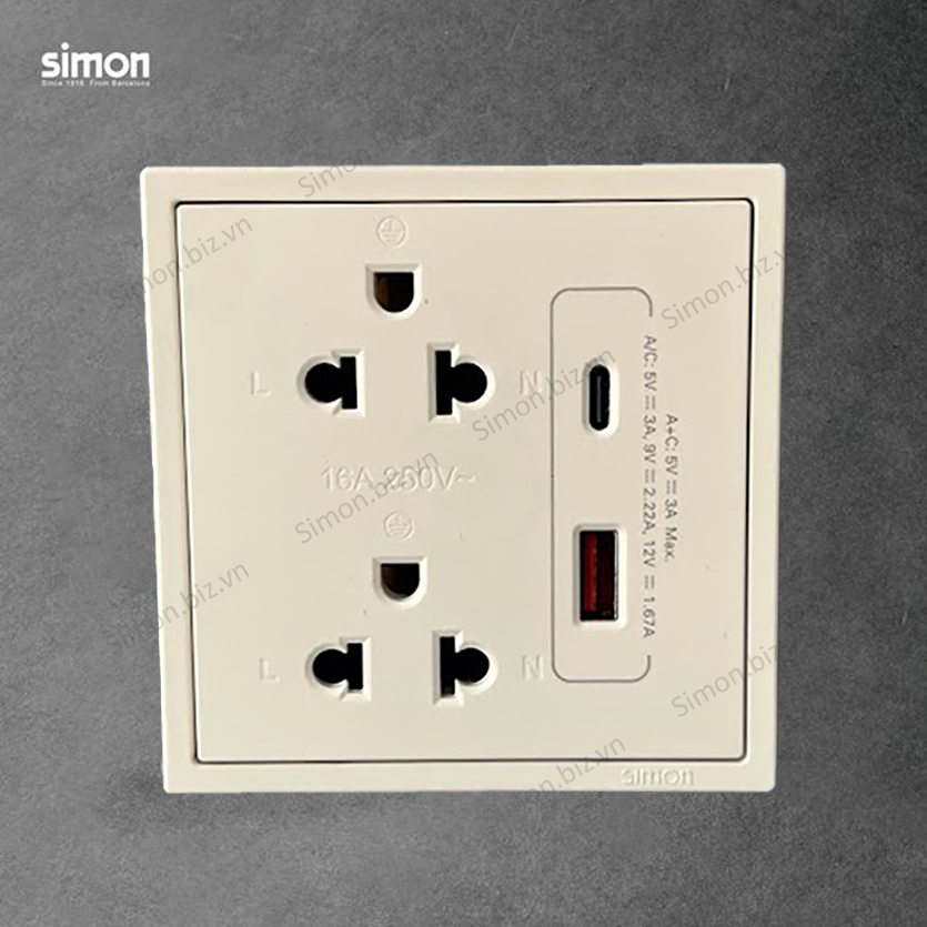 mua o cam doi 3 chau kem o cam usb kem o sac type simon i7 71e725