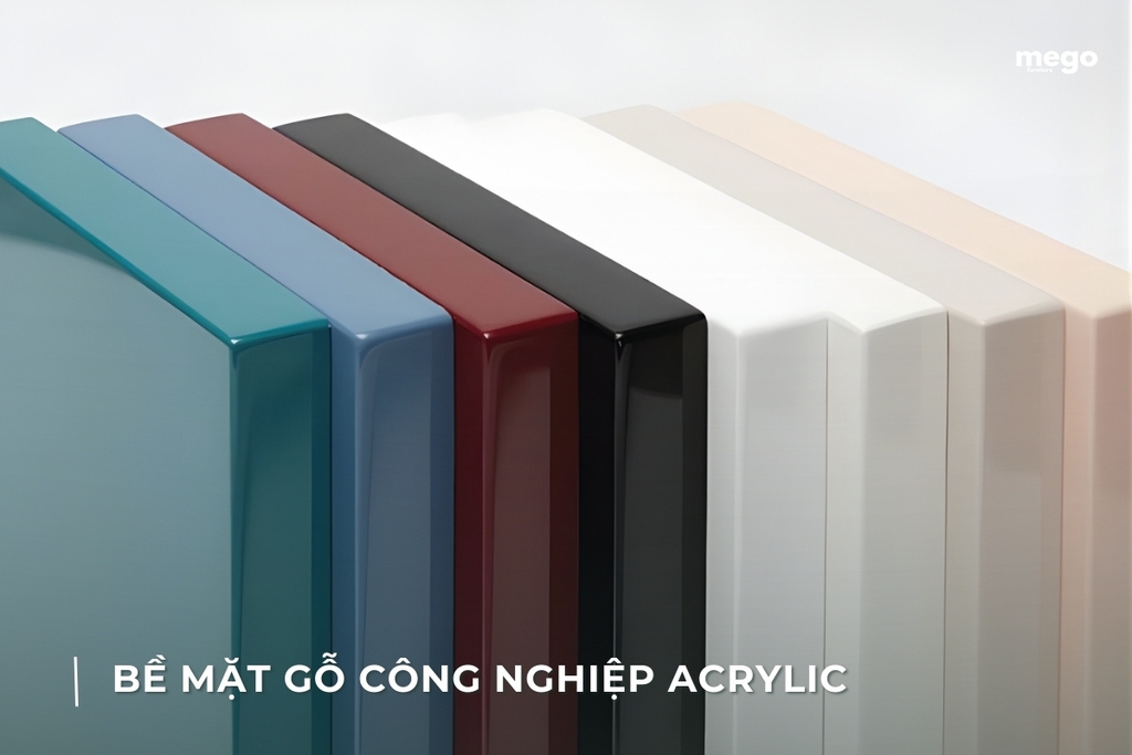Bề mặt phủ Acrylic