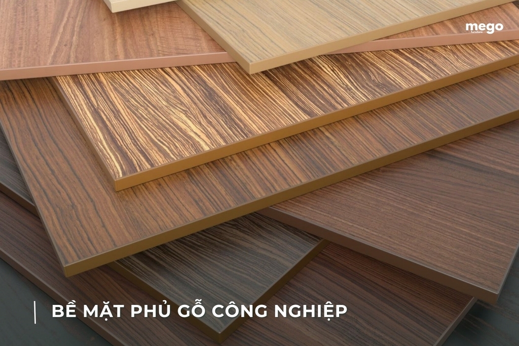 Bề mặt phủ gỗ công nghiệp
