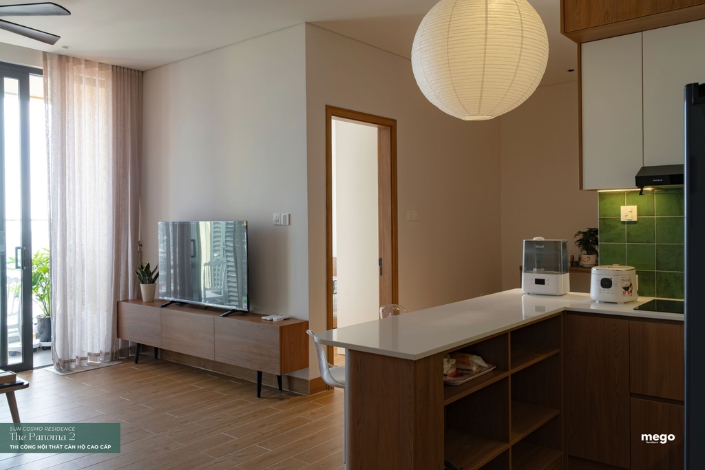 bếp Plywood phủ Melamine